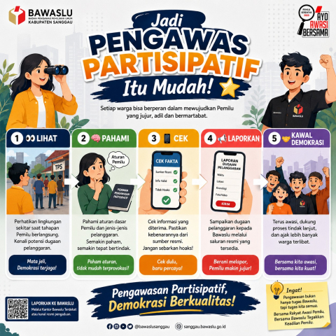 Bukan Cuma Nonton! Begini 5 Langkah Mudah Jadi Pengawas Partisipatif