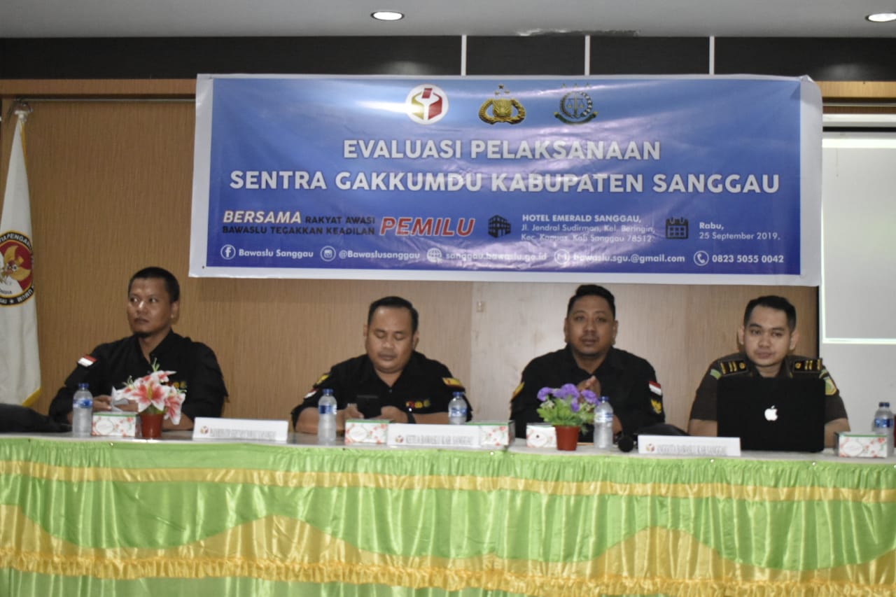 EVALUASI PELAKSANAAN SENTRA GAKKUMDU KABUPATEN SANGGAU