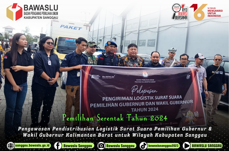 Pengawasan Logistik PilGub 2024