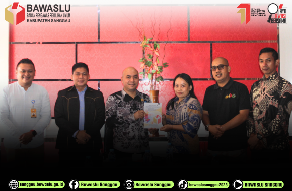 Bawaslu Sanggau Audiensi bersama ketua DPRD Kabupaten Sanggau