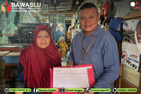 BAWASLU Kabupaten Sanggau Lakukan Uji Petik di Kelurahan Ilir Kota