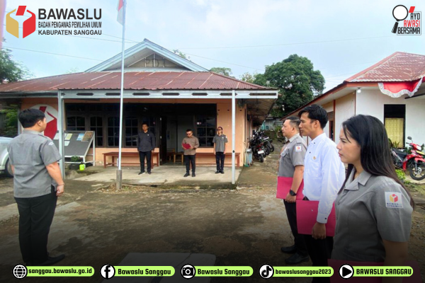 Bawaslu Kabupaten Sanggau Laksanakan Apel Rutin, Ahmad Zaini Tekankan Disiplin
