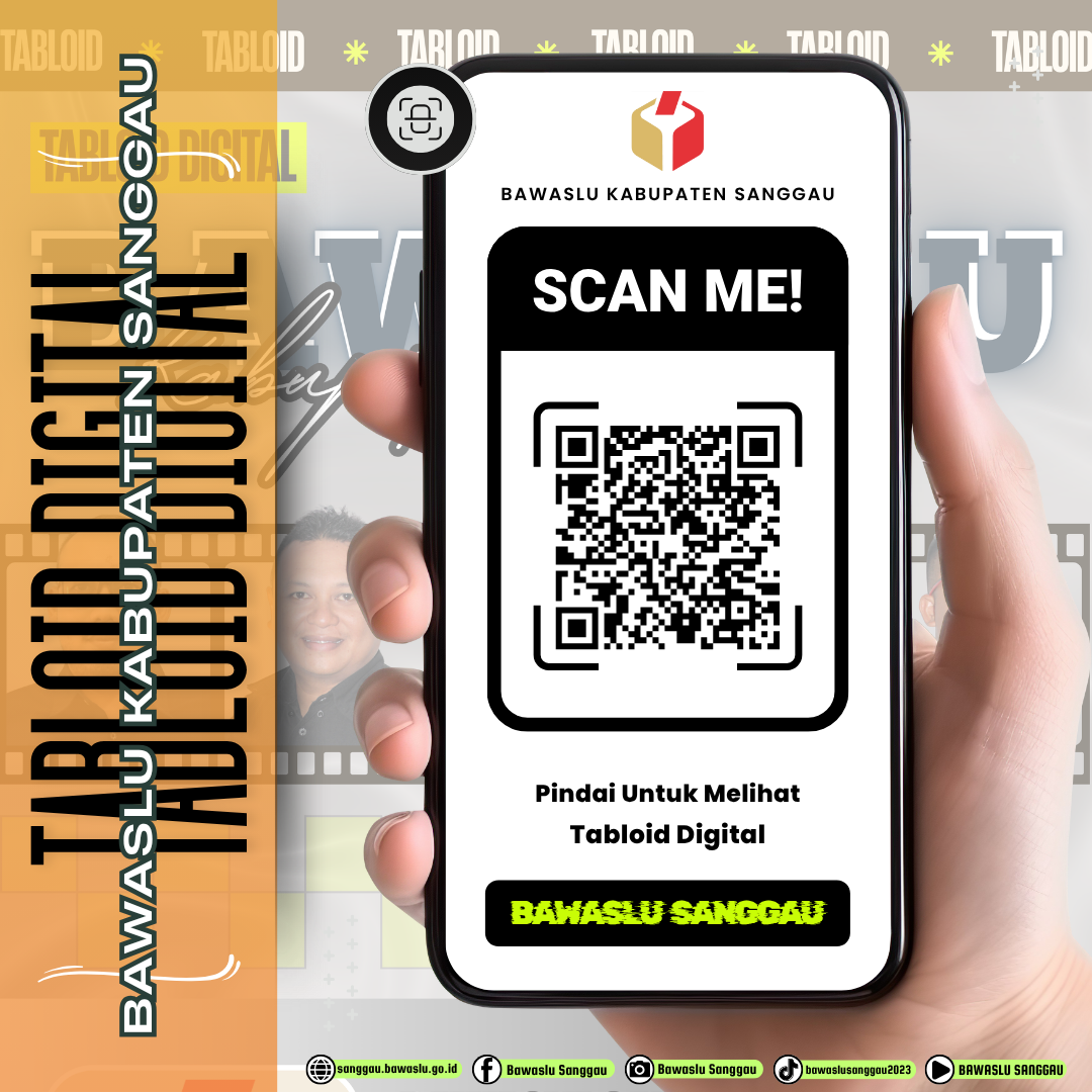 Bawaslu Kabupaten Sanggau Terbitkan Tabloid Digital Edisi Pertama