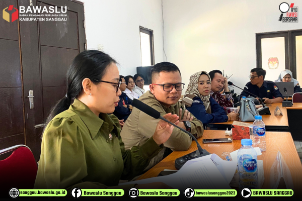 Pastikan Tidak Ada Pemilih Tercecer, Bawaslu Sanggau Awasi Ketat Pleno PDPB Triwulan IV Tahun 2025