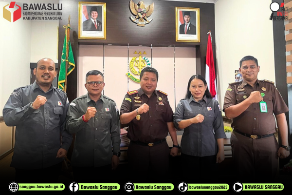 Perkuat Sinergi Antar Lembaga, Bawaslu Lakukan Audiensi Ke Kejari Sanggau