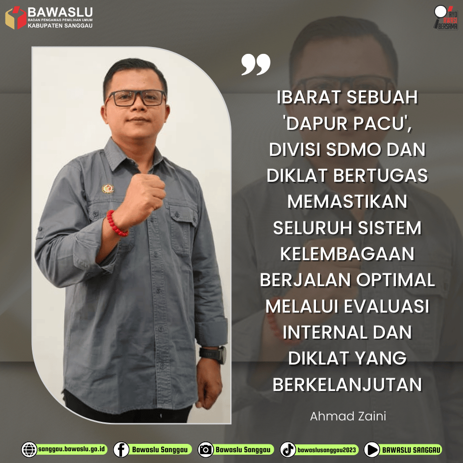 Divisi SDMO Dan Diklat Menjadi Dapur Pacu Lembaga