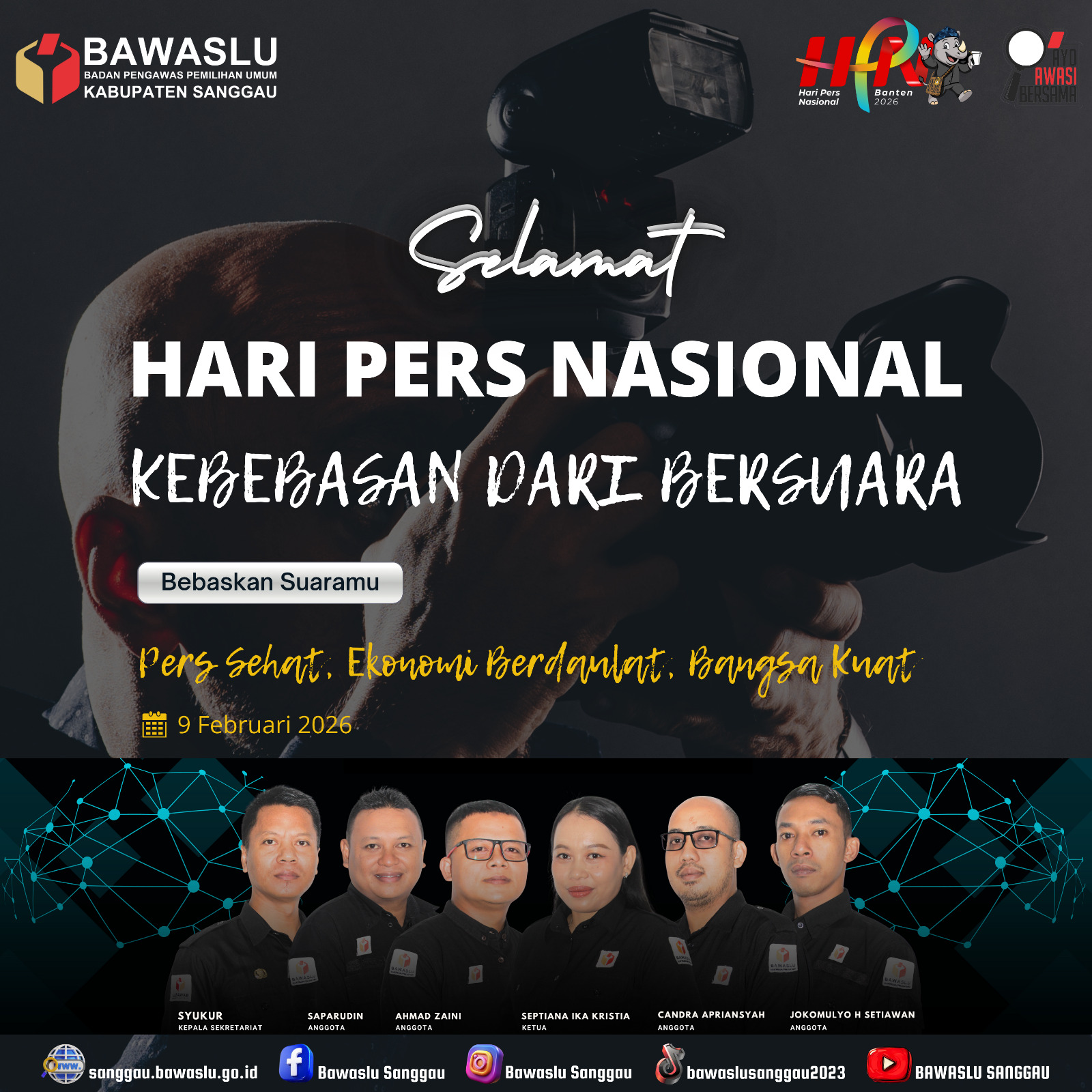 Selamat Hari Pers Nasional 2026