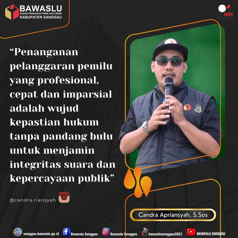Penanganan Pelanggaran yang Profesional, Cepat dan Imparsial Adalah Wujud Kepastian Hukum