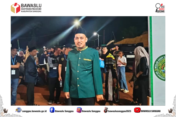 Anggota Bawaslu Sanggau Hadiri Pembukaan MTQ XXXIV Tingkat Kabupaten di Tayan Hilir