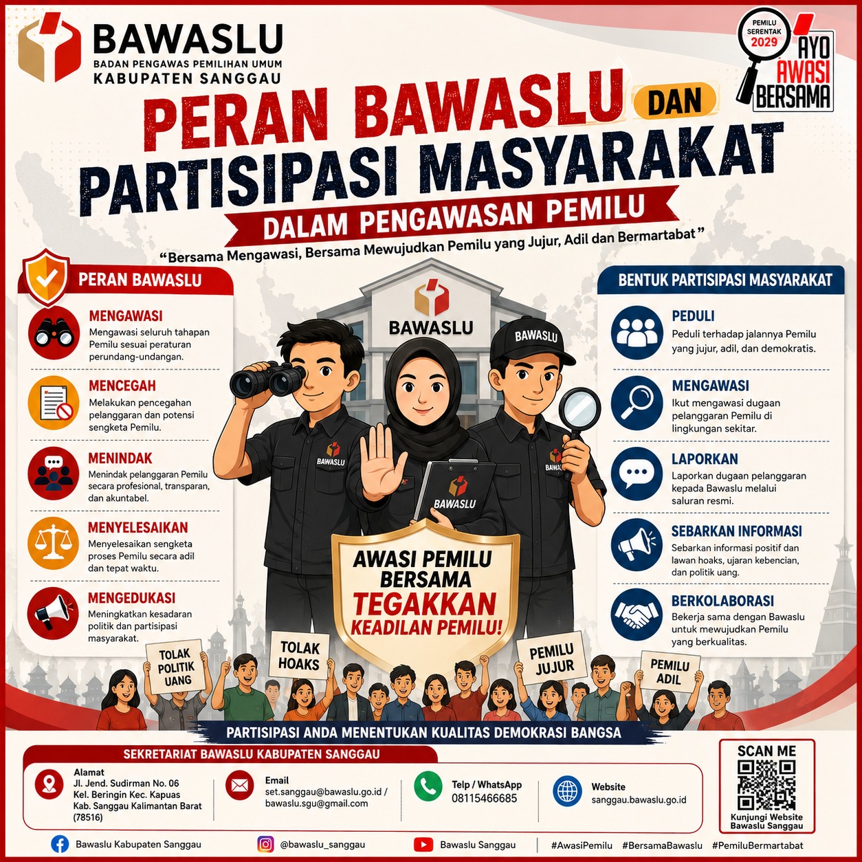Bersama Bawaslu Mengawal Demokrasi