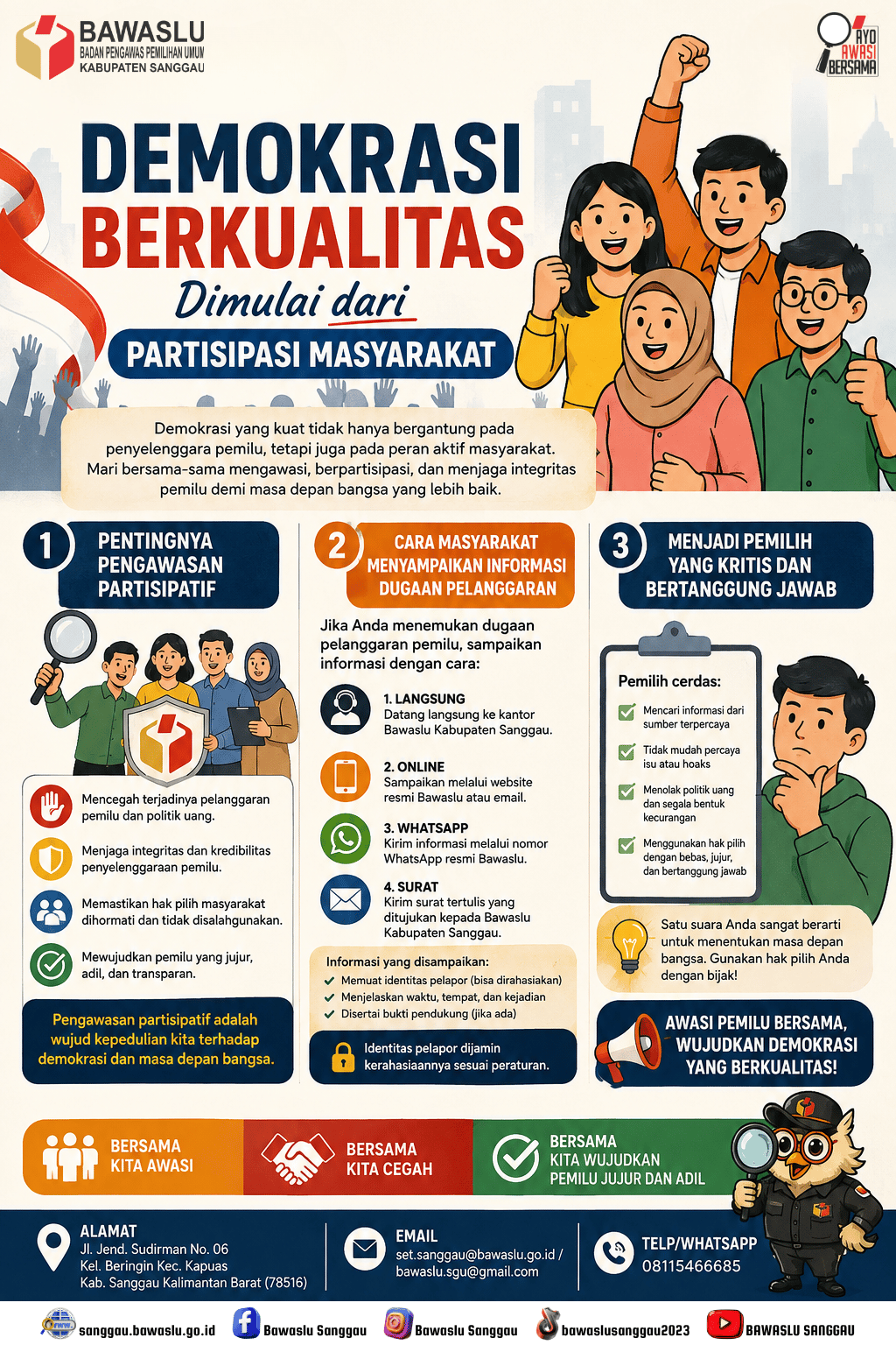 Peran Masyarakat dalam Menjaga Demokrasi