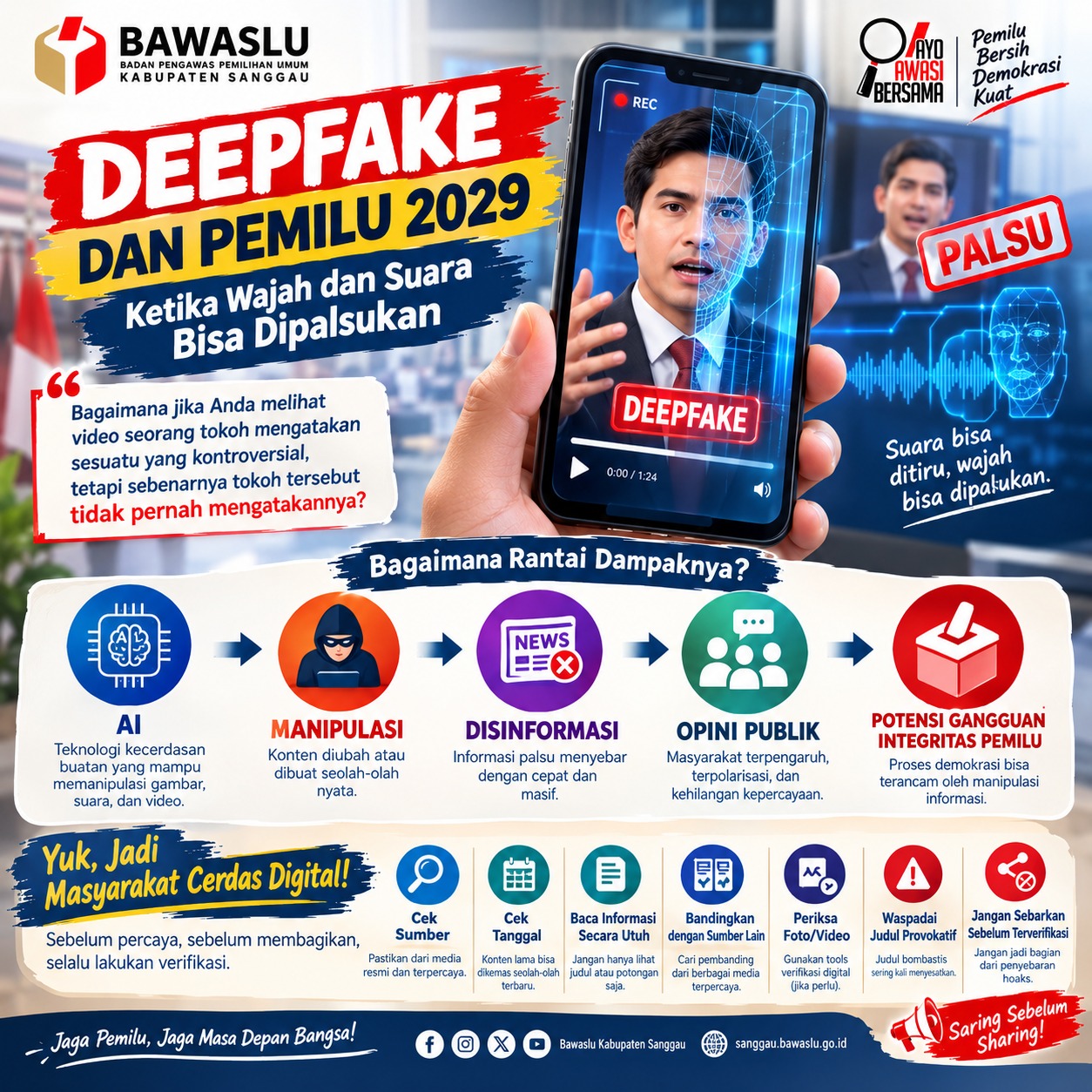 Deepfake dan Pemilu 2029: Ketika Wajah dan Suara Bisa Dipalsukan