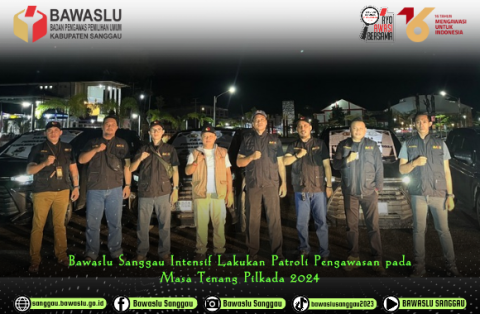 Patroli Pengawasan pada masa tenang