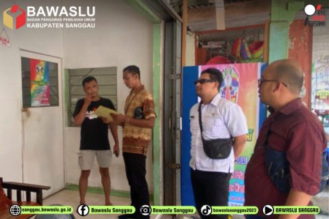 Ketua Bawaslu Kabupaten Sanggau Lakukan Uji Petik Pengawasan PDPB