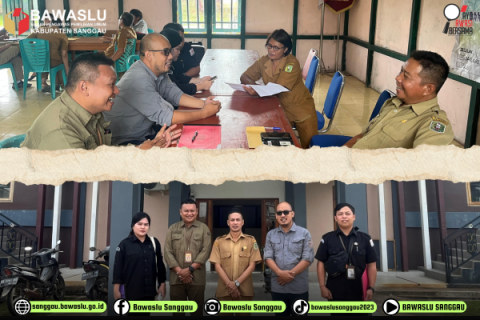 Pastikan Data Pemilih Bersih, Bawaslu Sanggau Lakukan Uji Petik di Dua Kecamatan