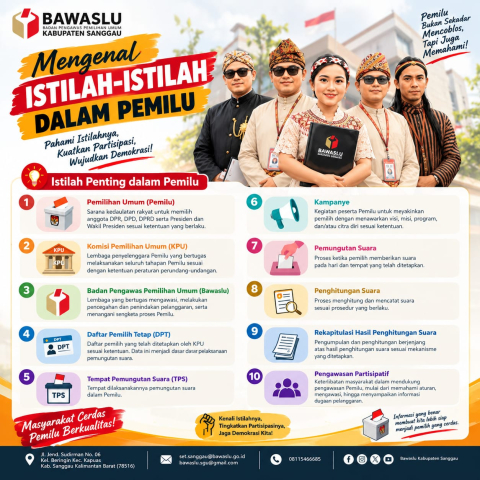 Mengenal Istilah-Istilah dalam Pemilu, Bekal Masyarakat Memahami Proses Demokrasi