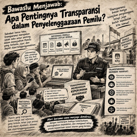 Bawaslu Menjawab: Apa Pentingnya Transparansi dalam Penyelenggaraan Pemilu?