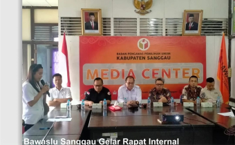 Hari ini Bawaslu Kabupaten Sanggau gelar rapat Mediasi Penyelesaian