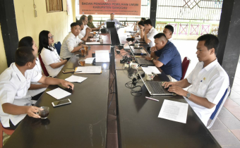 Rapat Persiapan Kegiatan " Bawaslu Injeh Ka' Sakolah"