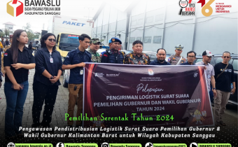 Pengawasan Logistik PilGub 2024