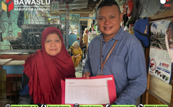 BAWASLU Kabupaten Sanggau Lakukan Uji Petik di Kelurahan Ilir Kota