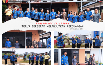 Bawaslu Kabupaten Sanggau Gelar Upacara Peringatan Hari Pahlawan 10 November 2025