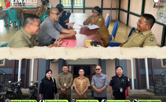 Pastikan Data Pemilih Bersih, Bawaslu Sanggau Lakukan Uji Petik di Dua Kecamatan