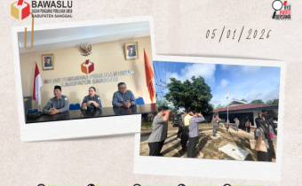 Menyalaaa!!! Semangat Baru 2026, Bawaslu Sanggau Gelar Apel Perdana