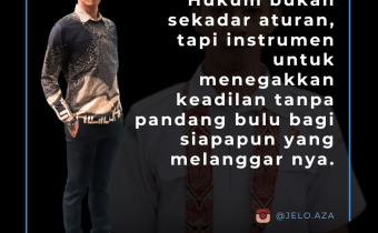 Hukum sebagai Instrumen Keadilan Tanpa Pandang Bulu