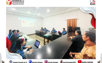 Tingkatkan Kualitas SDM, Bawaslu Kabupaten Sanggau Bekali Staf dengan Pemahaman Protokoler