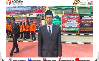 Jokomulyo Hari Setiawan Hadiri Upacara Peringatan HUT Bhayangkara ke-80 di Polres Sanggau