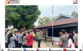 Perkuat Integritas dan Profesionalisme, Kepala Sekretariat Bawaslu Sanggau Tekankan Pentingnya Tanggung Jawab