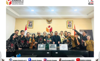 Kreativitas Berbuah Prestasi, Bawaslu Kabupaten Sanggau Raih Tiga Penghargaan Video Edukasi