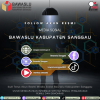 Follow Akun Resmi Media Sosial Bawaslu Kabupaten Sanggau