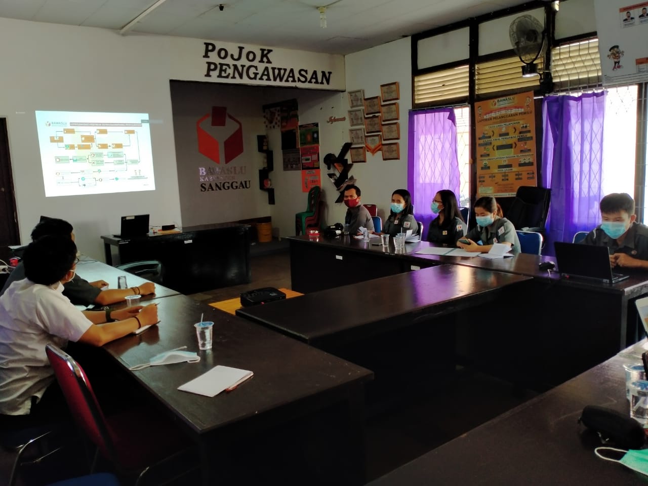 Bawaslu Sanggau Laksanakan Rapat Sistem Informasi penyelesaian Sengketa (SIPS)