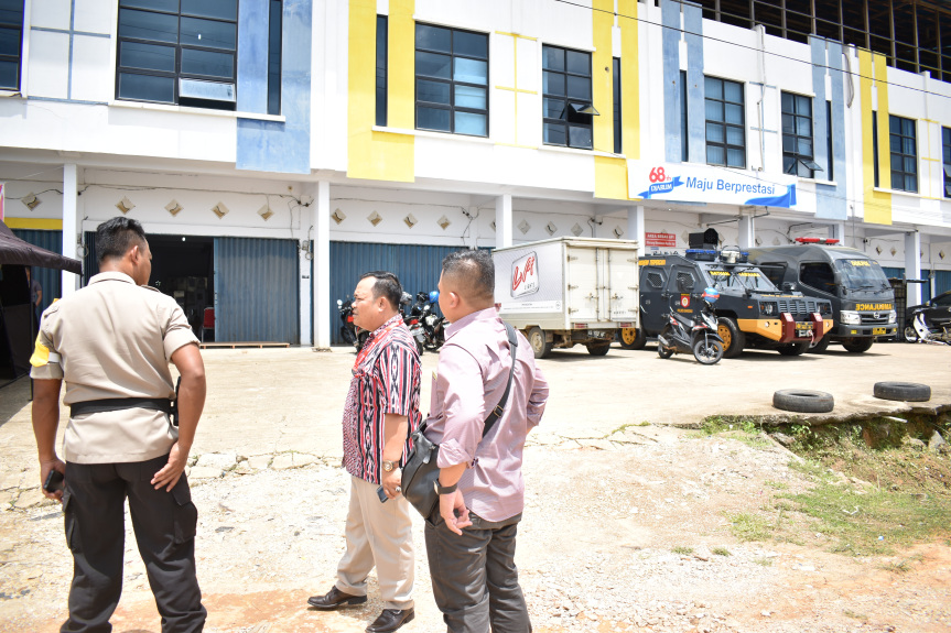 Bawaslu Sanggau Tinjau Persiapan Pengamanan Kembalinya Logistik Pemilu Dari 15 Kecamatan Se-Kabupaten Sanggau